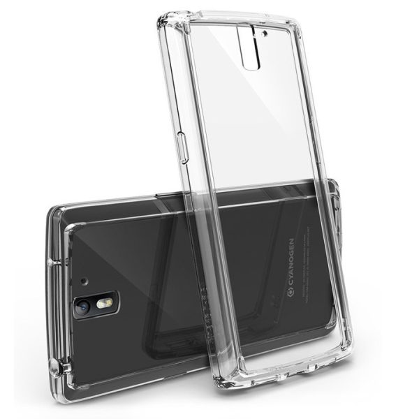 OnePlus One Ringke Hybrid Drop Protection Fusion Case - Crystal Clear OnePlus One Ringke Hybrid Drop Protection Fusion Case - Crystal Clear