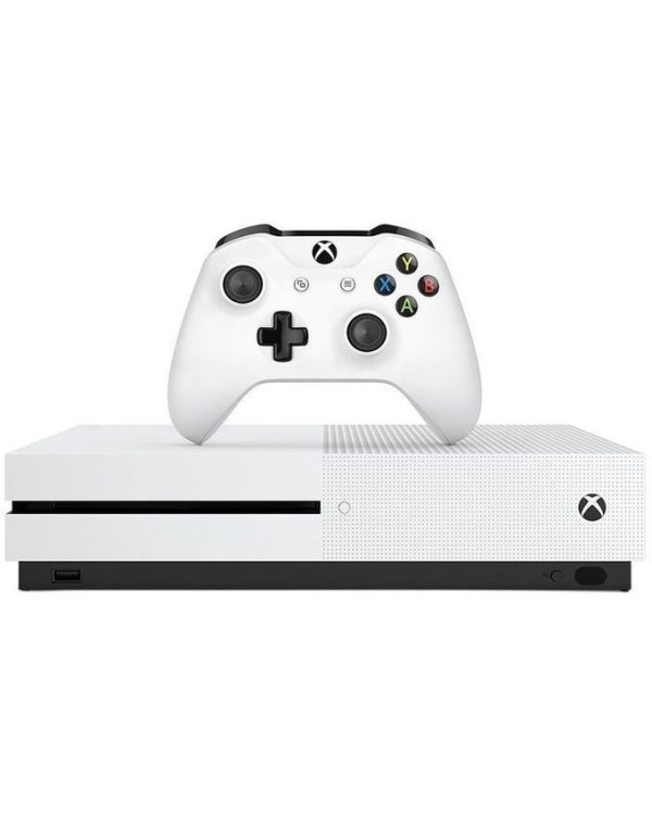 Microsoft Xbox One S Console 500GB(HDD) Halo Collection Bundle White