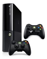 Microsoft Xbox 360 Ultra Slim J/Tag  One Extra Controller 10 Games Inclusive  500 GB (HDD) Black