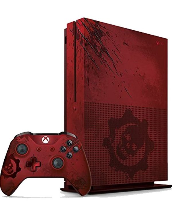 Microsoft Xbox One S 2TB(HDD) Console  Gears of War 4  Limited Edition Red Microsoft Xbox One S 2TB(HDD) Console  Gears of War 4  Limited Edition Red