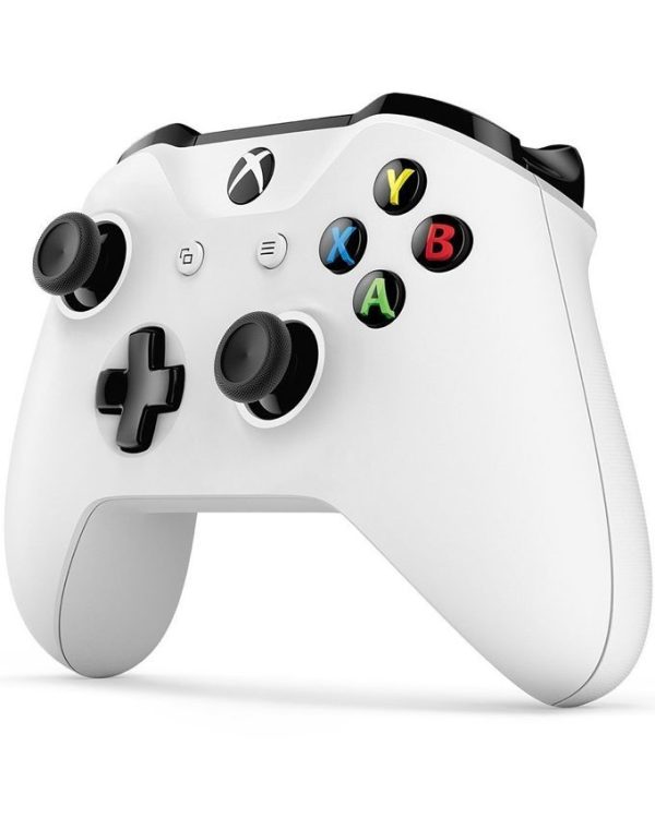 Xbox Wireless Controller for PC & Xbox One & Xbox One S  White  -  Microsoft