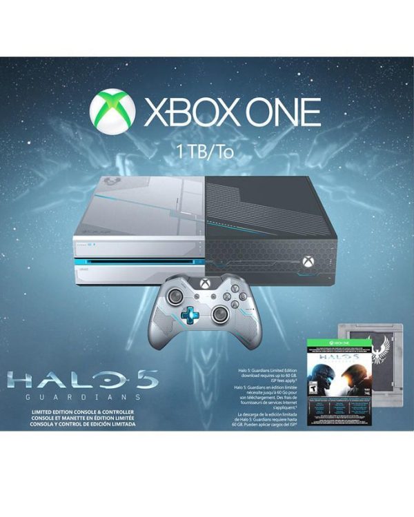Microsoft Xbox One Halo 5 Guardians Bundle 1TB(HDD) Limited Edition Custom
