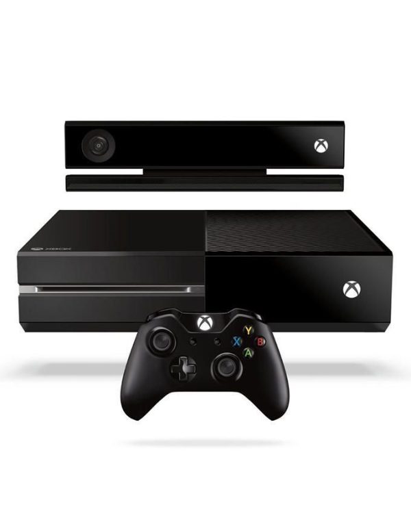 Microsoft Xbox One With Kinect NTSC 500 GB (HDD) Black