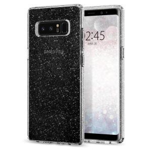 Galaxy Note 8 Spigen Liquid Crystal Glitter Case - Crystal Quartz