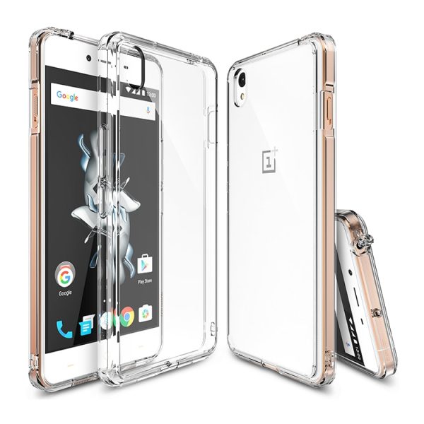 OnePlus X Ringke Hybrid Drop Protection Fusion Case - Crystal Clear