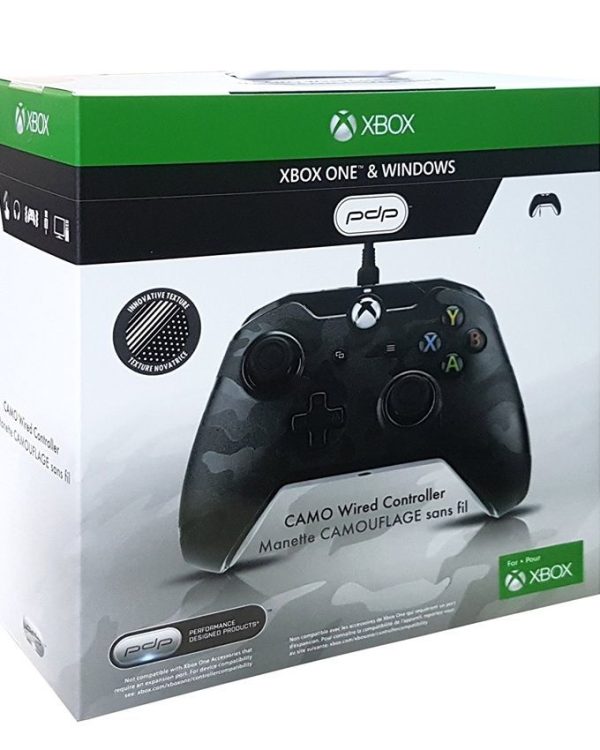 Wired Controller For Xbox One & PC Black  -  PDP