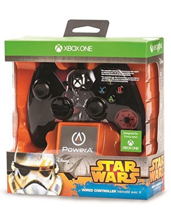 Xbox One Wired Star Wars Darth Vader Controller Black  - PowerA