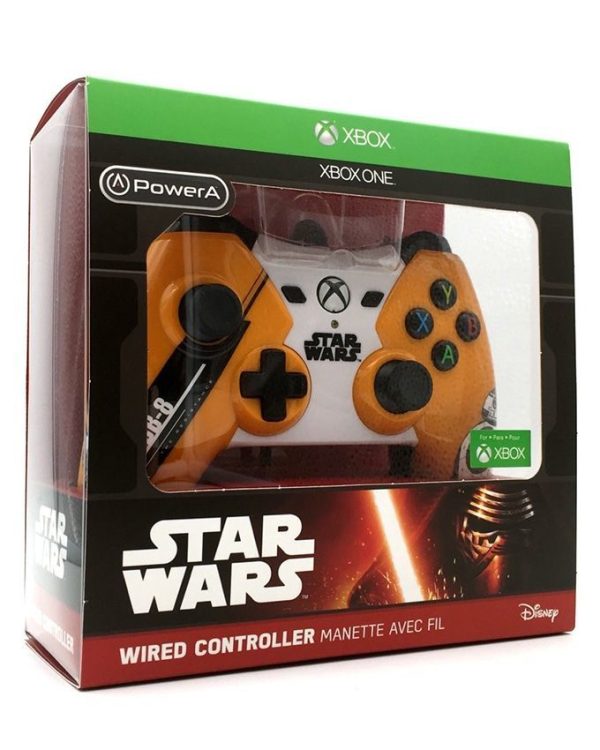 Xbox One Star Wars BB-8 Wired Controller Orange  -  PowerA