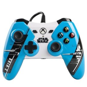 Xbox One Star Wars The Force Awakens Controller  X Wing  Blue  - PowerA