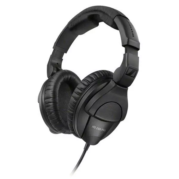 Sennheiser Closed-back Studio and Live Monitoring Headphones - HD 280 Pro Black
