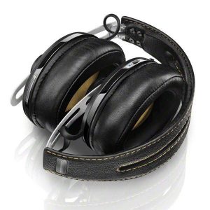 Momentum Around-Ear Wireless Bluetooth Headphones with Mic - M2 AEBT Black