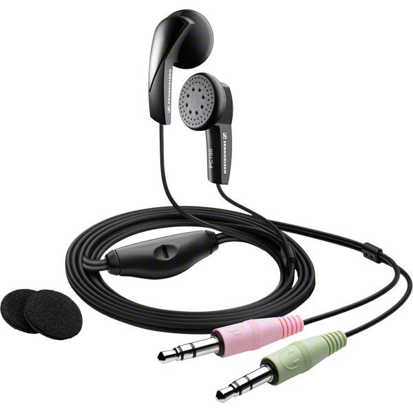 Sennheiser In Ear Headset (All-in-one) for Internet Telephony And Gaming - PC 100