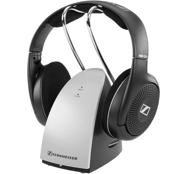 Sennheiser On-Ear Wireless RF Headphones with Charging Dock - RS 120 II Sennheiser On-Ear Wireless RF Headphones with Charging Dock - RS 120 II