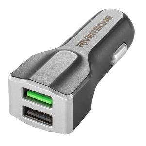 Riversong Car Charger QUALCOMM Quick Charger 3.0 - Black