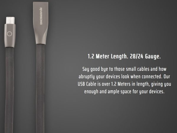 Riversong Micro USB Cable (Black) Riversong Micro USB Cable (Black)