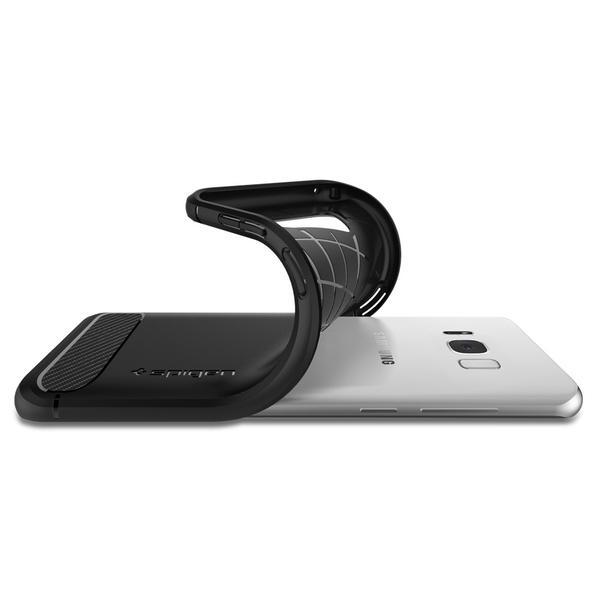 Samsung Galaxy S8 Spigen Rugged Armor Case - Black Samsung Galaxy S8 Spigen Rugged Armor Case - Black
