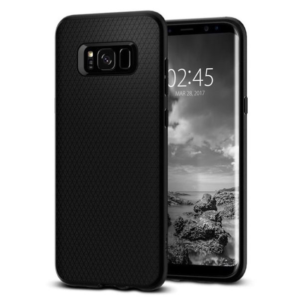 Samsung Galaxy S8 Plus Spigen Liquid Air Case - Black