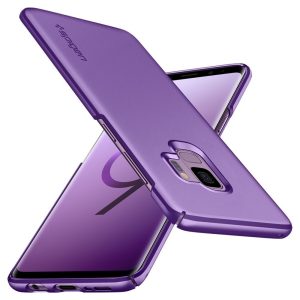Samsung Galaxy S9 Spigen Original Thin Fit Case - Lilac Purple