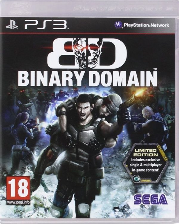 Binary Domain Limited Edition For PlayStation 3 - Sega
