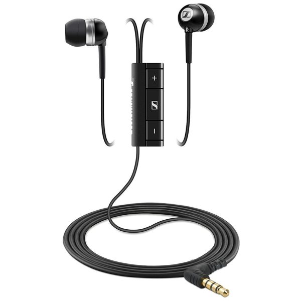 Sennheiser In-Ear Headphone with Mic - MM 70 iP Black Sennheiser In-Ear Headphone with Mic - MM 70 iP Black