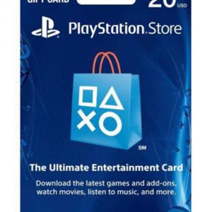 Playstation Gift Card $20 USA For PS4 - PS3 - PSVita - Sony