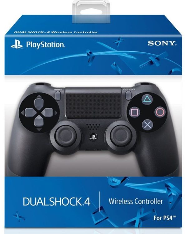 DualShock 4 Wireless Controller for PlayStation 4 Jet Black  - Sony
