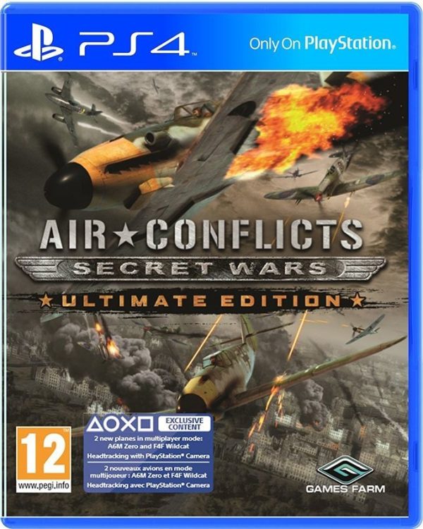 Air Conflicts: Secret Wars Ultimate Edition For PlayStation 4 Air Conflicts: Secret Wars Ultimate Edition For PlayStation 4