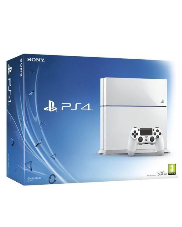 Sony PlayStation 4  500 GB (HDD) Region 2 UK  White Sony PlayStation 4  500 GB (HDD) Region 2 UK  White