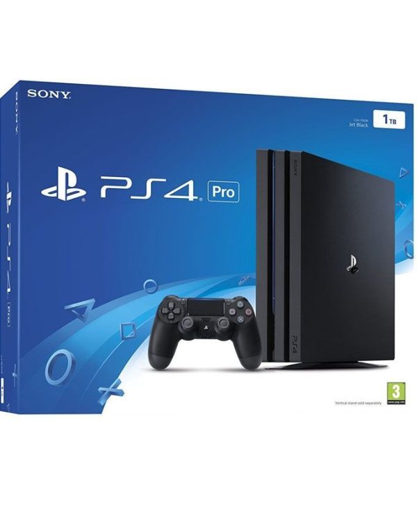 Sony PlayStation 4 Pro 1TB Region 2  Black