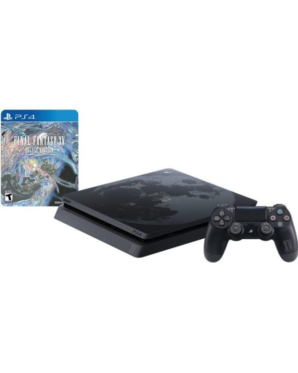 Sony PlayStation 4 Slim 1TB  Final Fantasy XV Luna Edition Midnight Black