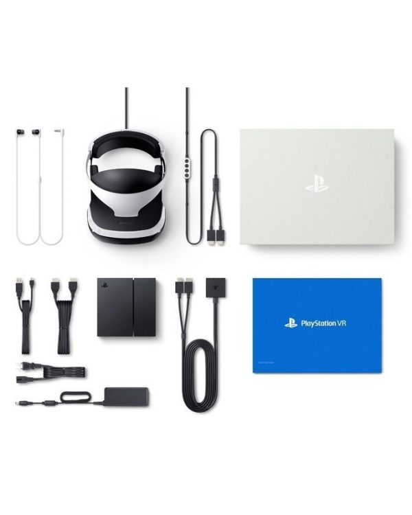 PlayStation VR Headset with 4 VR Games Black - Sony