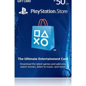 PS Store Gift $ 50 Card  PS Vita - Sony
