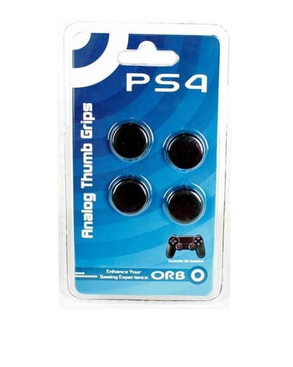 PlayStation 4 Controller Thumb Stick Grip Set 4 pcs Black - Sony PlayStation 4 Controller Thumb Stick Grip Set 4 pcs Black - Sony