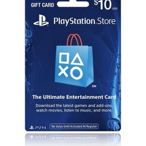 PlayStation Store Gift Card  $10 For PS3, PS4 & PS Vita - Sony