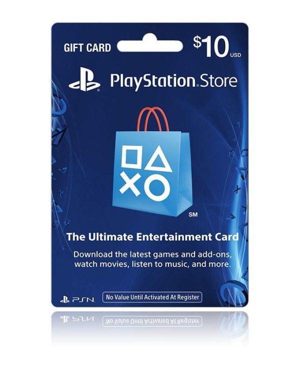 PlayStation Store Gift Card  $10 For PS3, PS4 & PS Vita - Sony