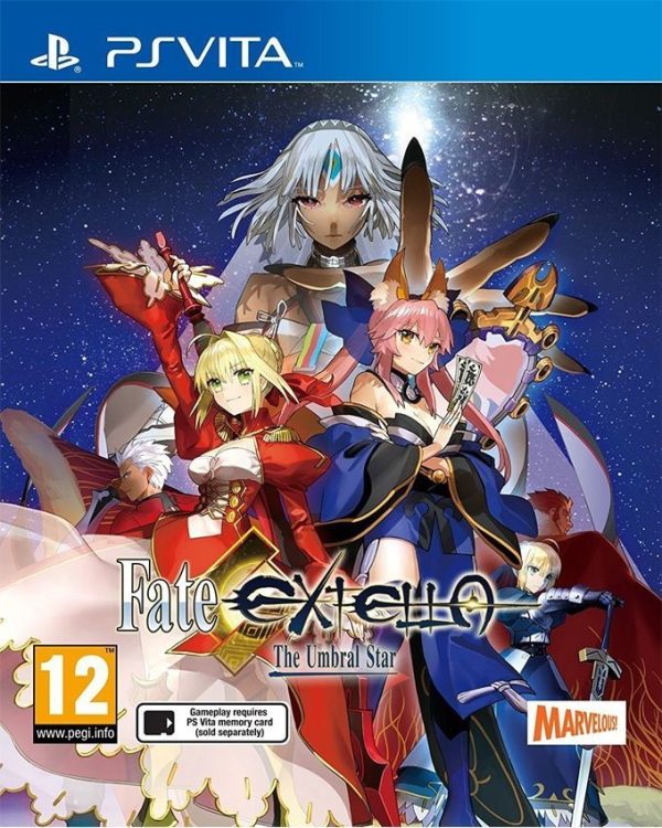 Fate/Extella: The Umbral Star  For PlayStation Vita - Marvelous