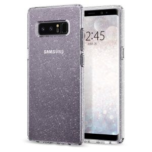 Galaxy Note 8 Spigen Liquid Crystal Glitter Case - Crystal Quartz