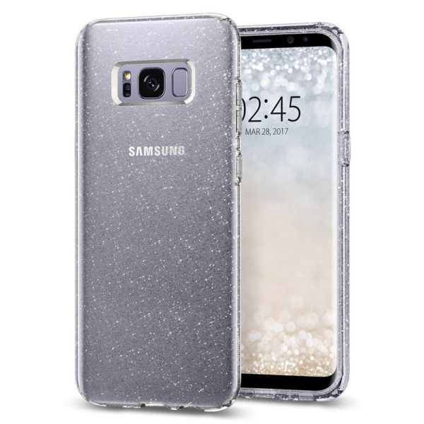 Galaxy S8 Spigen Liquid Crystal Glitter Case - Crystal Quartz Galaxy S8 Spigen Liquid Crystal Glitter Case - Crystal Quartz