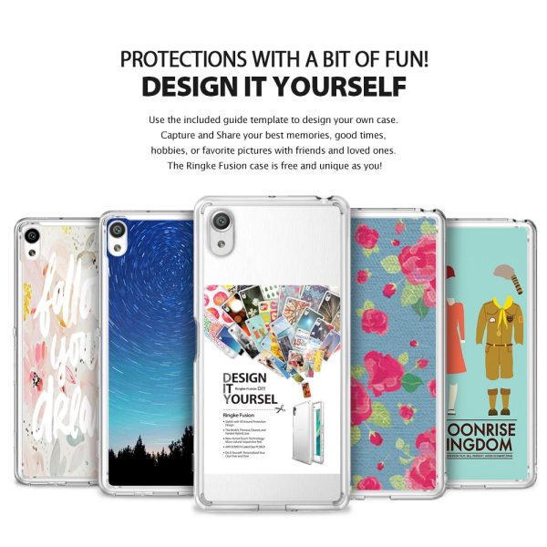 Sony Xperia XA Ringke Hybrid Drop Protection Fusion Case