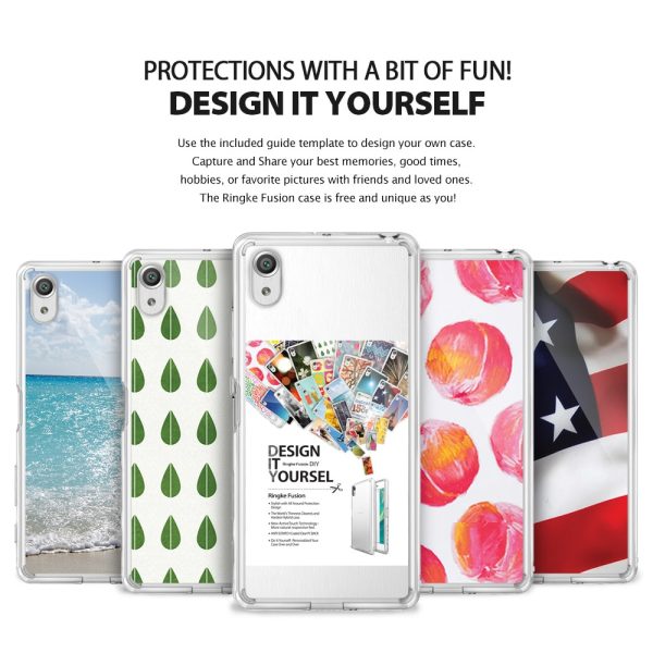 Sony Xperia X Ringke Hybrid Drop Protection Fusion Case