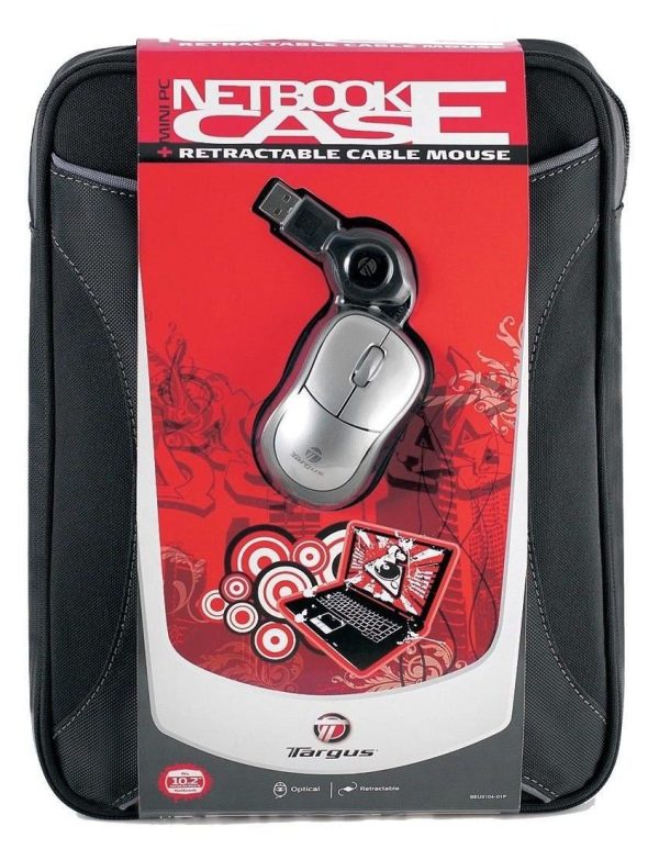 Targus BEU3104-02ap 10.2" Topload Notebook Case with Optical Mouse