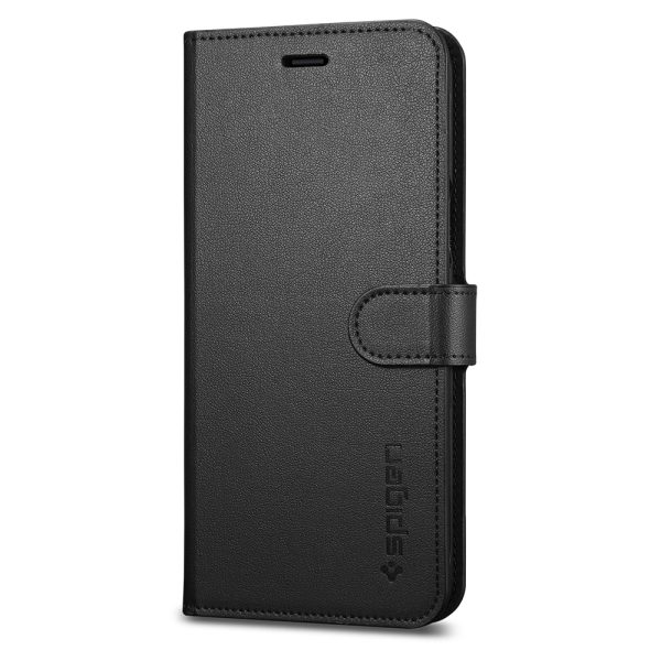 Samsung Galaxy S9 Plus Spigen Original Wallet S Flip Cover Case  - Black