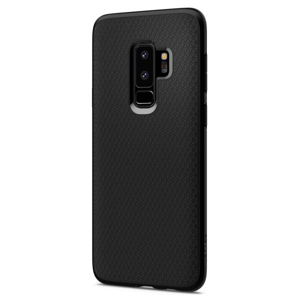 Samsung Galaxy S9 Plus Spigen Original Liquid Air Soft Case - Matte Black