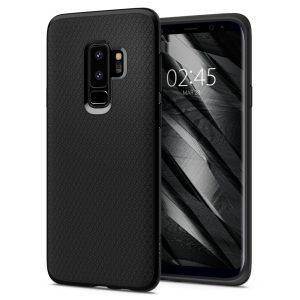 Samsung Galaxy S9 Plus Spigen Original Liquid Air Soft Case - Matte Black