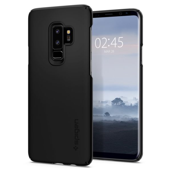 Samsung Galaxy S9 Plus Spigen Original Thin Fit Case - SF Black Samsung Galaxy S9 Plus Spigen Original Thin Fit Case - SF Black