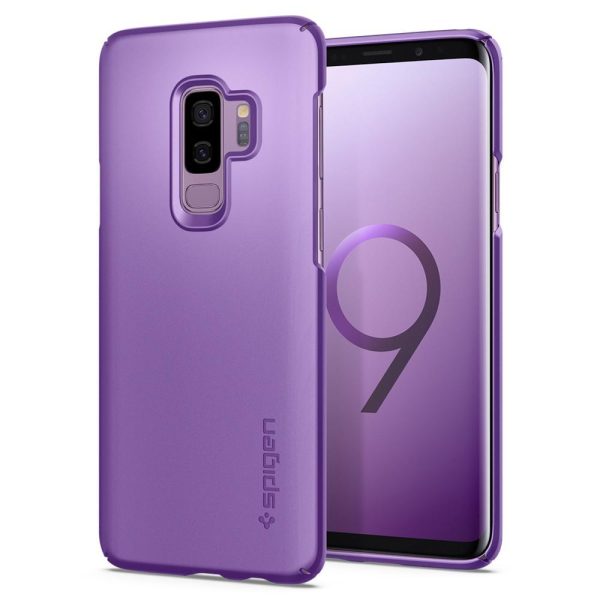 Samsung Galaxy S9 Plus Spigen Original Thin Fit Case - Lilac Purple Samsung Galaxy S9 Plus Spigen Original Thin Fit Case - Lilac Purple