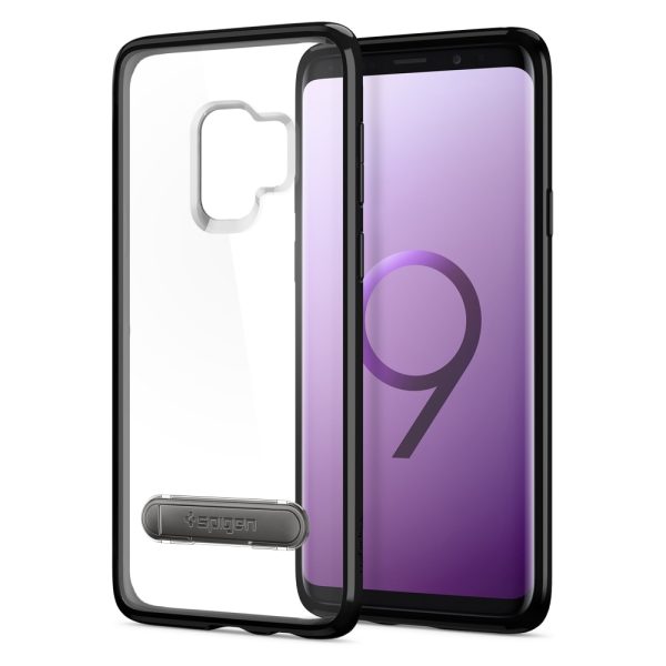 Samsung Galaxy S9 Spigen Ultra Hybrid S Case - Midnight Black