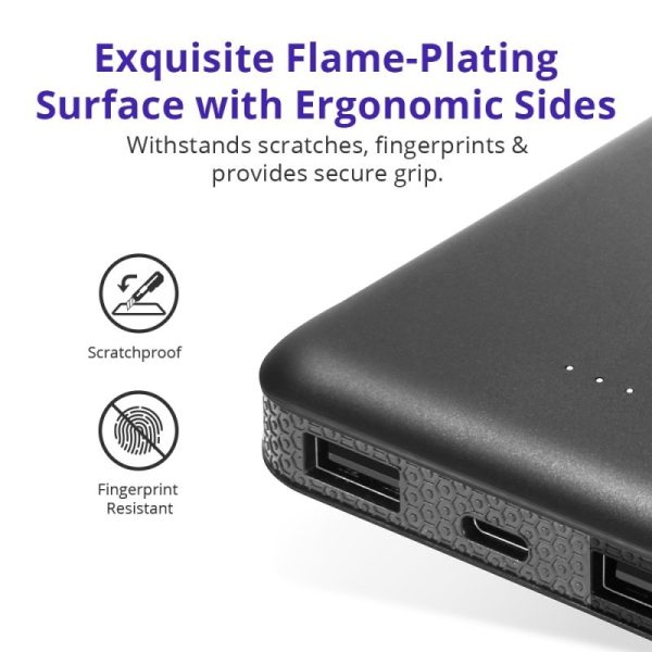 Tronsmart WP01 AirAmp 8000mAh Hybrid Wireless Charging Power Bank - Black