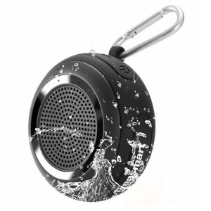 Tronsmart Splash Wireless Bluetooth Speaker, IP67 Waterproof , 10-Hour Playtime, Enhanced Bass, Built-in Mic, True Wireless Stereo - Black