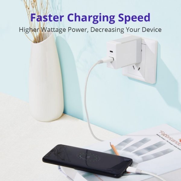 Tronsmart W2DT 48W USB PD Wall Charger with Quick Charge 3.0 - EU Plug